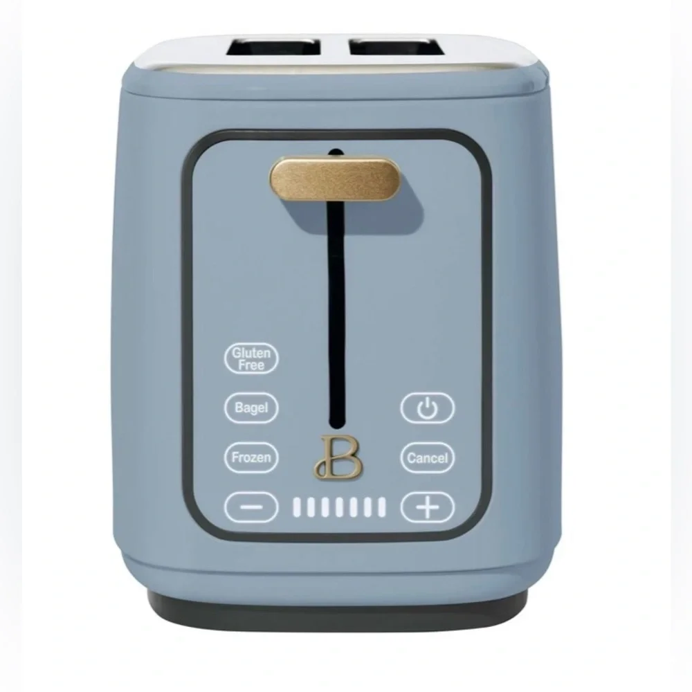 Beautiful 2 Slot Toaster with Touch-Activated Display, Cornflower Blue. - Picture 1 of 5
